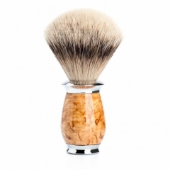 E-shop Mühle Purist Karelian Burl Birch Silvertip Badger