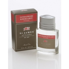 E-shop St James of London Sandalwood & Bergamot kolínska voda pánska 50 ml