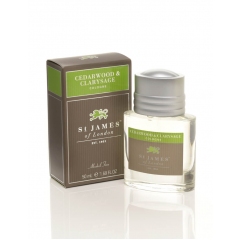 E-shop St James of London Cedarwood & Clarysage kolínska voda pánska 50 ml