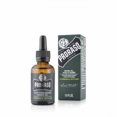 E-shop Proraso Cypress and Vetyver olej na fúzy 30 ml