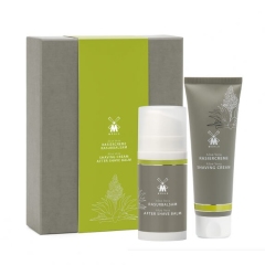 E-shop Mühle Aloe Vera darčekový set na holenie, Krém na holenie 75 ml,Balzam po holení 100 ml