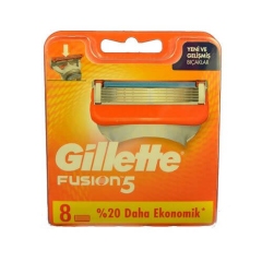 Gillette Fusion náhradné hlavice 8 ks