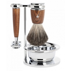 E-shop Mühle Ash, Pure Badger, žiletka S81H220SR sada