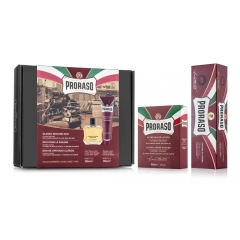 E-shop Proraso Red voda po holení 100 ml + krém na holení 150 ml darčeková sada