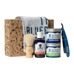 Bluebeards Revenge Cut-Throat Shaving Set, sada na holenie 