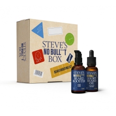 E-shop Steve´s Beard Boosting olej na fúzy 30 ml + Beard Booster 30 ml sada pre rast fúzov