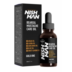 E-shop Nishman Beard & Mustache olej na fúzy 30 ml