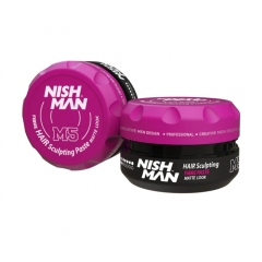 E-shop Nish Man Hair Sculpting Fibre Paste matná pasta na vlasy 100 ml