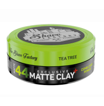 E-shop The Shave Factory Matte Clay Comb-Over Power matná hlína na vlasy s tea tree 150 ml