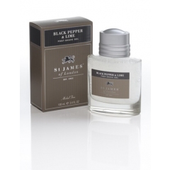 E-shop St James of London Black Pepper & Lime, gél po holení 100 ml