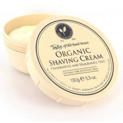 E-shop Taylor of Old Bond Street Organic, krém na holenie 150g