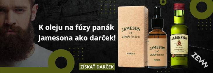 Luxusné-holenie.sk - Zew for men Jameson olej na fúzy